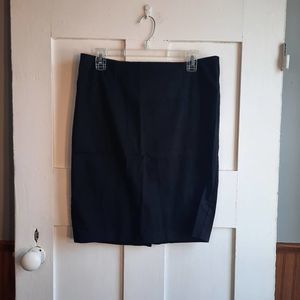 GRASS Black Classic Short Straight Career/Dressy Skirt JR sz13